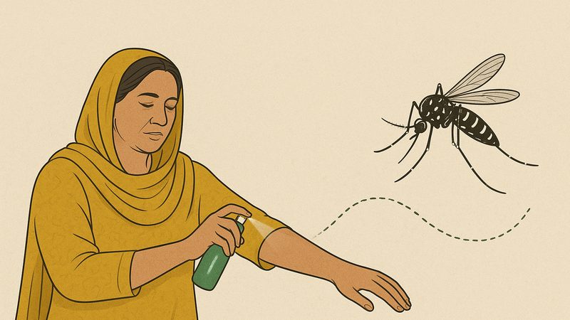 ڈینگی سے بچاؤ: مچھر کے کاٹنے سے حفاظت ضروری