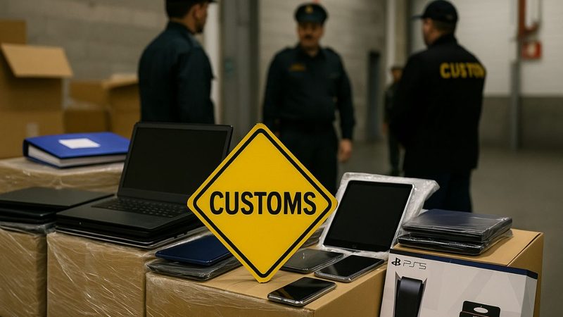 کراچی ایئرپورٹ پر الیکٹرانکس اسمگلنگ کا اسکینڈل