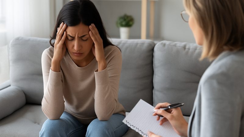 بے چینی کے علاج میں سائیکو تھراپی مؤثر