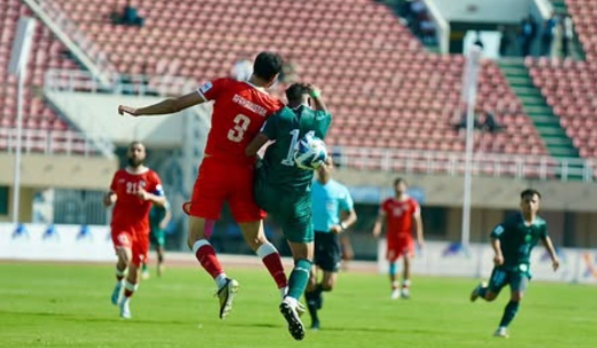 پاکستان اور افغانستان کا میچ بغیر کسی گول کے ختم