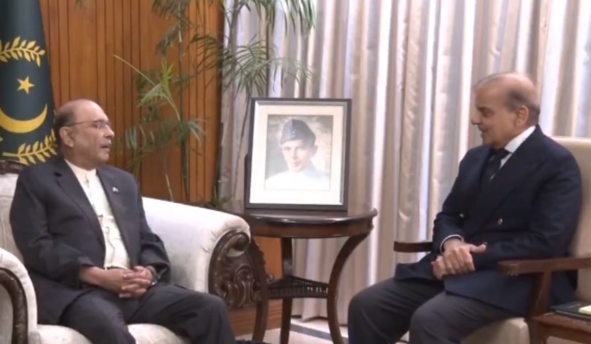 زرداری اورشہباز شریف کی ملاقات