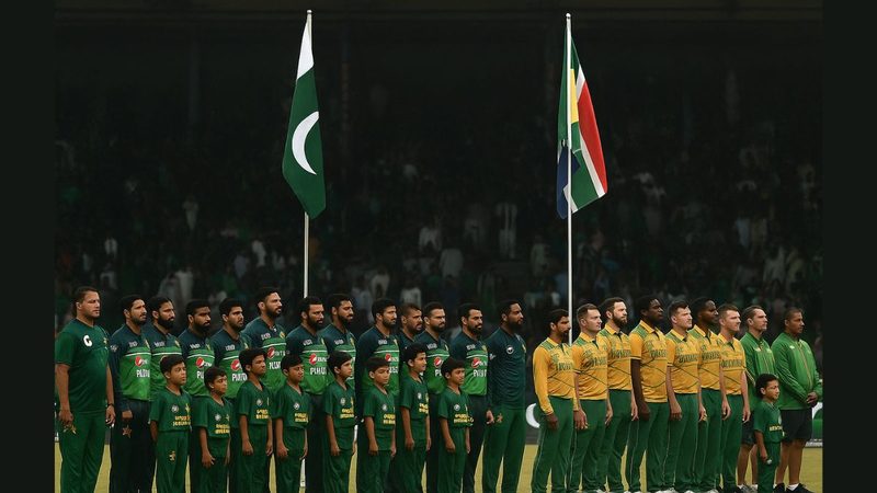 پاکستان اور جنوبی افریقہ کے درمیان آج میچ