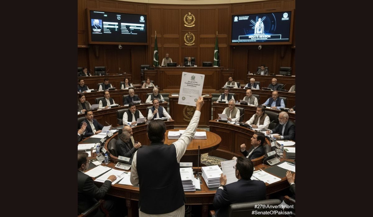 27 ویں آئینی ترمیم کل سینیٹ میں پیش کرنے کا فیصلہ