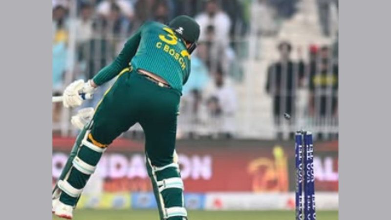 فیصل آباد ون ڈے میں جنوبی افریقہ 143 رنز پر آؤٹ