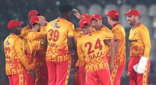 زمبابوے کا سری لنکا کو 67 رنز سے شکست