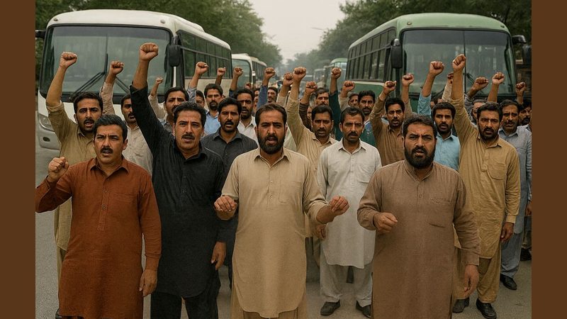 ٹرانسپورٹرز کی پنجاب بھر میں آج پہیہ جام ہڑتال