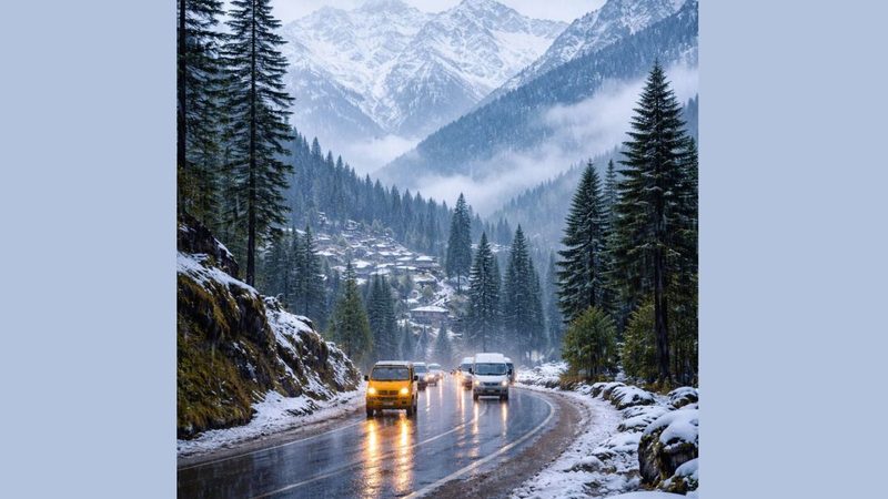 ملک کے شمالی حصوں میں ہلکی بوندا باندی کا آغاز