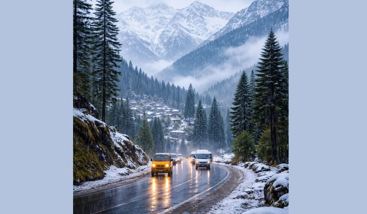 ملک کے شمالی حصوں میں ہلکی بوندا باندی کا آغاز