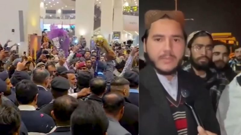امام کعبہ کا مدرسہ طلبہ سے کرکٹ ٹیم کا استقبال