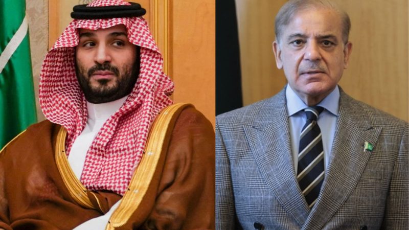 شہباز شریف اور محمد بن سلمان کا ٹیلی فونک رابطہ