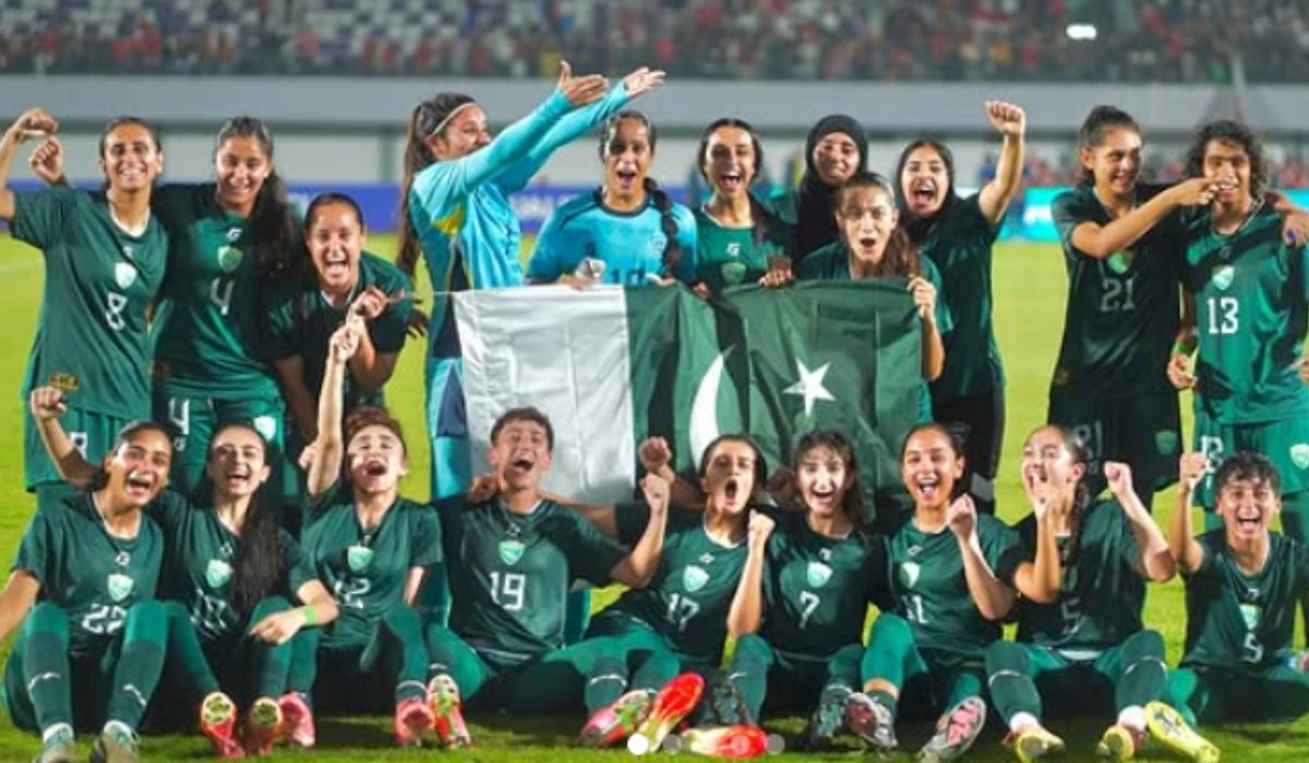 پاکستان ویمنز فٹ بال ٹیم کی FIFA سیریز میں شرکت