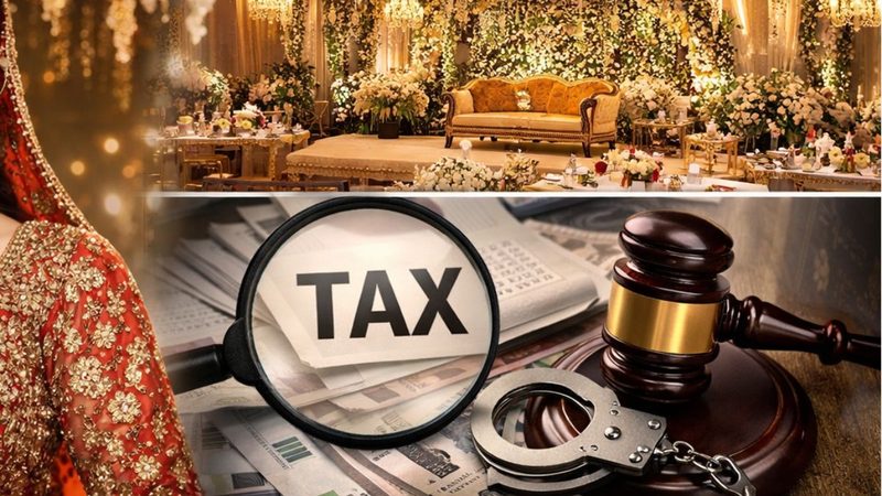 پرتعیش شادی پرٹیکس چوری کی تحقیقات