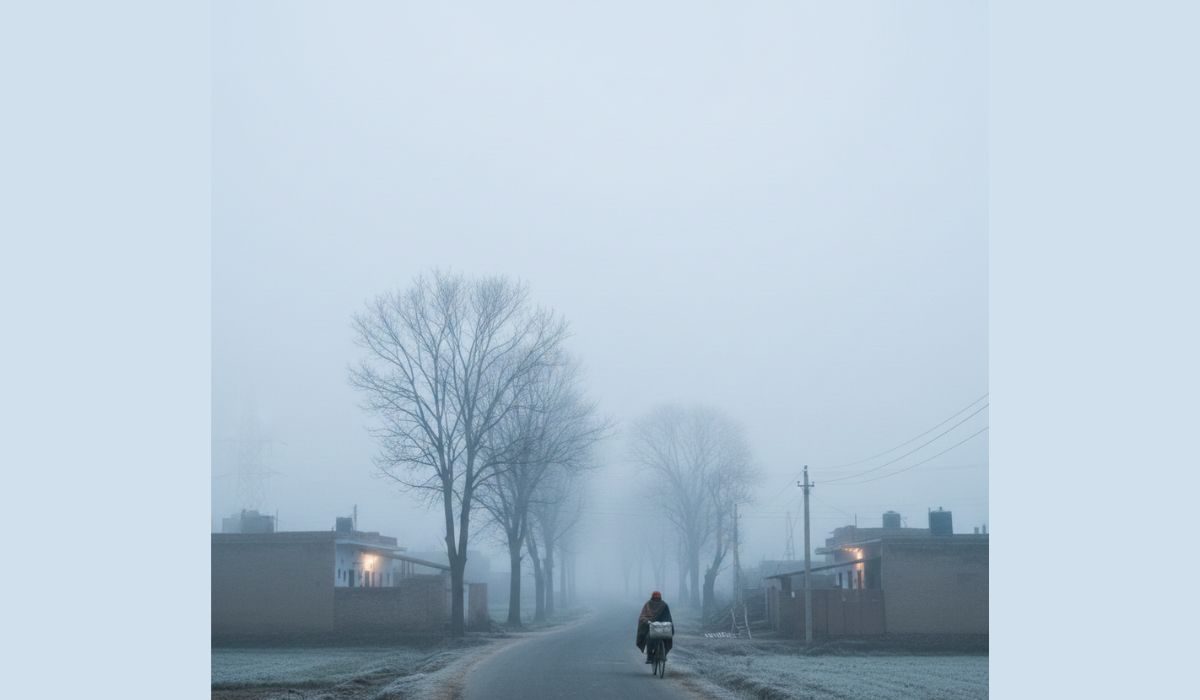 پنجاب میں شدید سردی اور گھنی دھند کا راج، معمولات زندگی شدید متاثر