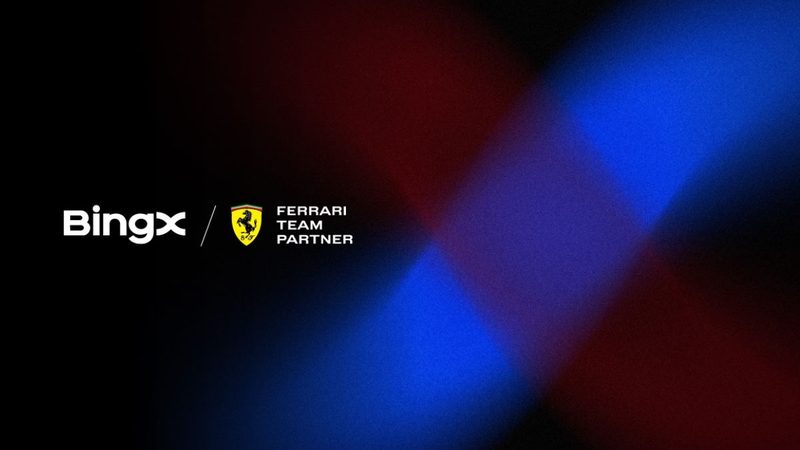 BingX کا Scuderia Ferrari HP کے ساتھ اشتراک