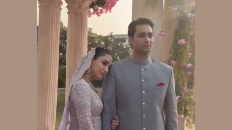 جنید صفدر کی ولیمہ تقریب میں عاصم منیر کی شرکت