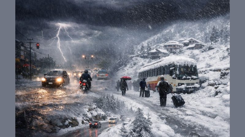 ملک میں مزید شدید بارشوں اور برفباری کا سلسلہ