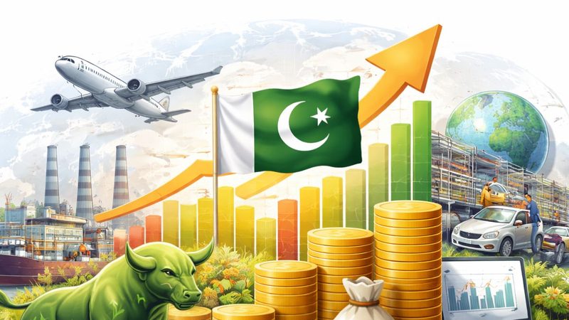 پاکستانی معیشت میں بحالی کے آثار