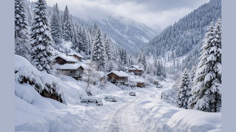 بالائی علاقوں میں برفباری کا سلسلہ تھم گیا