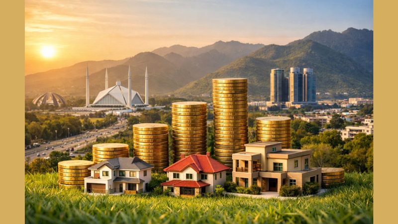 اسلام آباد میں پراپرٹی ویلیوز میں اضافہ