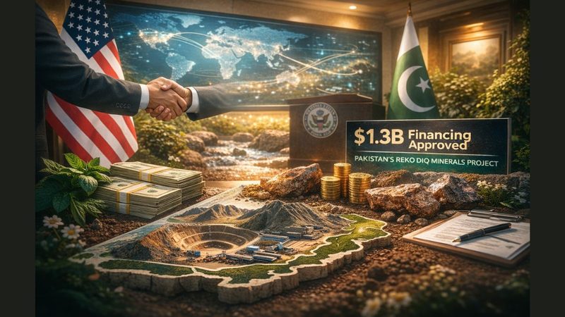 ریکوڈک کے لیے 1.3 ارب ڈالر کی فنانسنگ منظور