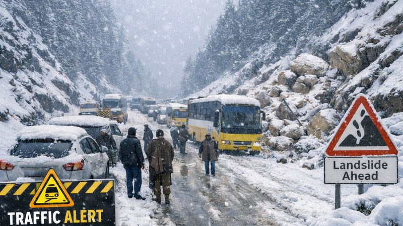 شمالی علاقوں میں شدید برفباری اور بارش کا الرٹ