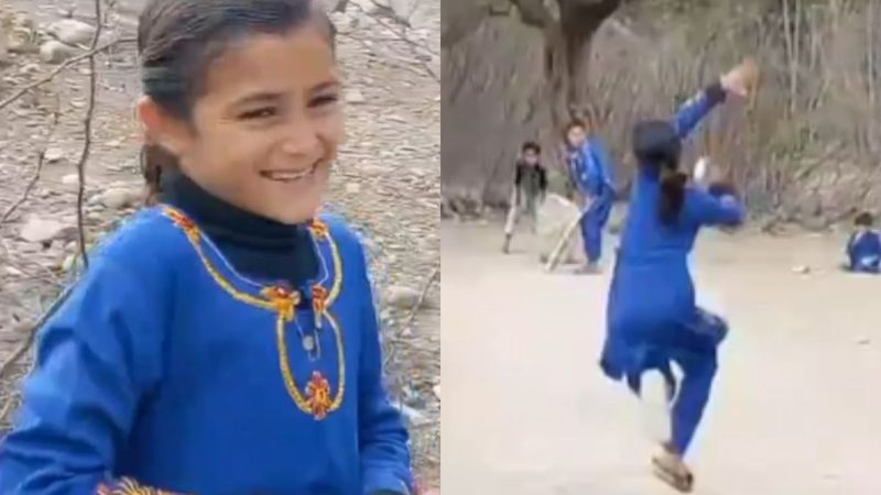 شمالی وزیرستان کی ننھی فاسٹ بولر آئینہ وزیر وائرل