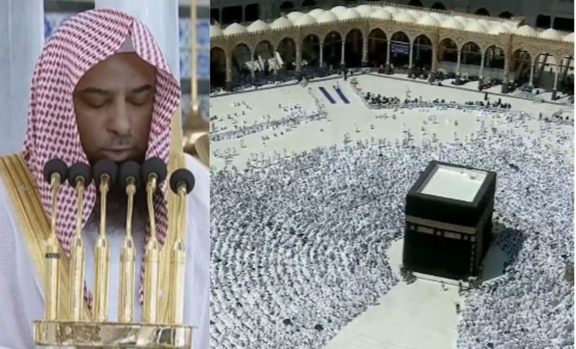 حرمین شریفین میں 20 لاکھ زائرین کی نماز جمعہ