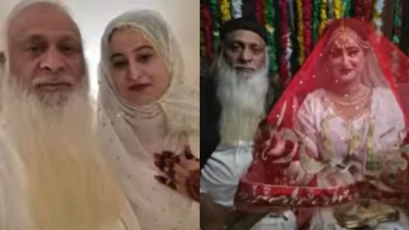 راولپنڈی میں 60 سالہ حکیم بابر کی شادی وائرل