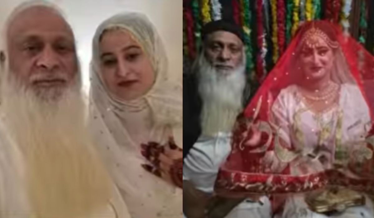 راولپنڈی میں 60 سالہ حکیم بابر کی شادی وائرل