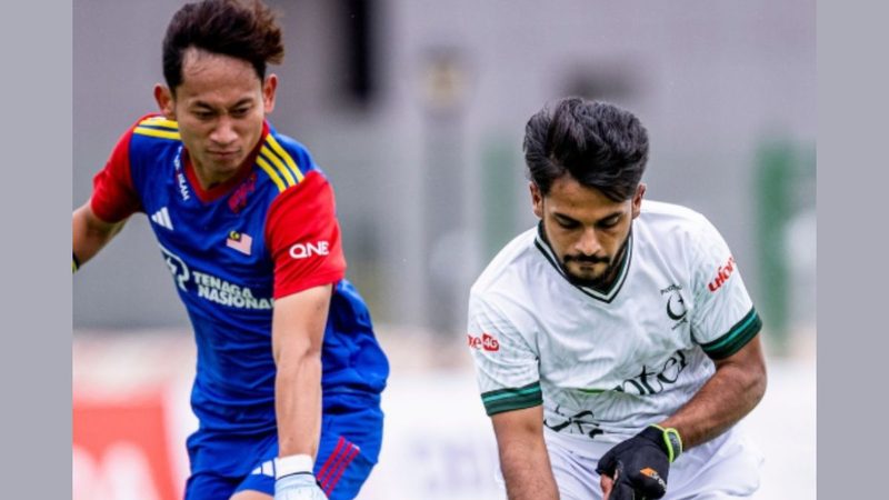 پاکستان کی ملائیشیا کو 3-5 سے شکست