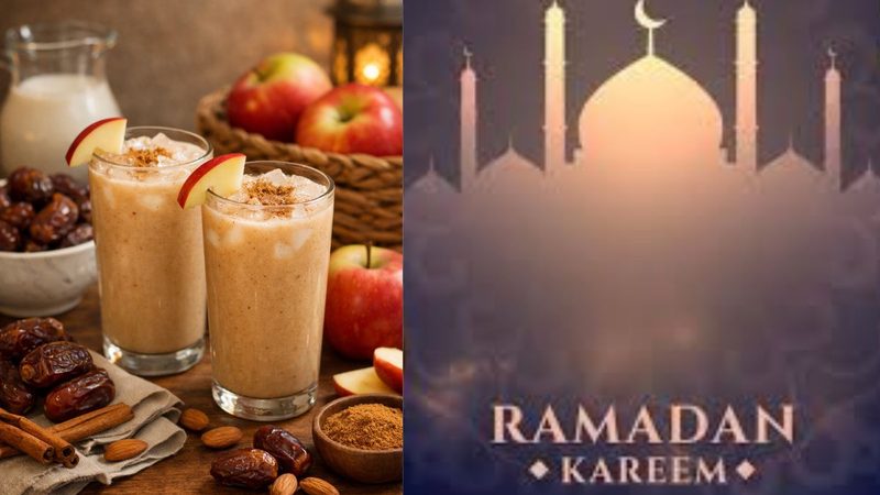 سیب اور کھجور جوس رمضان میں توانائی بخش مشروب