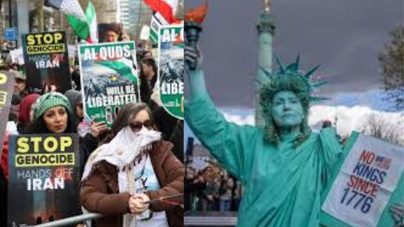 عالمی احتجاج، فوری جنگ بندی کا مطالبہ