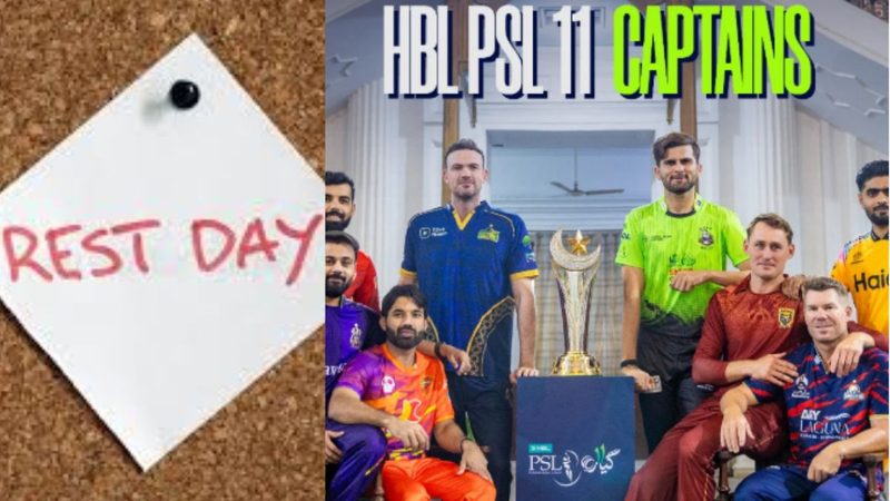 PSL11: کراچی کنگز سرفہرست، آرام کا دن