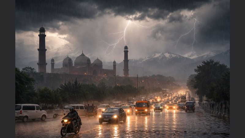 پاکستان میں بارشوں کا نیا سلسلہ شروع