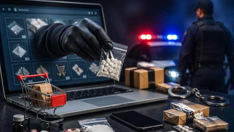 غیر قانونی ادویات کی آن لائن فروخت پر کریک ڈاؤن