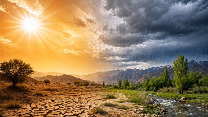 گرمی کی لہر برقرار، شمال میں بارش متوقع