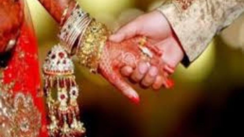 نو بھائیوں کی سادگی سے اجتماعی شادی