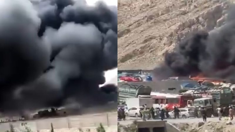 کوئٹہ کسٹمز ویئر ہاؤس میں خوفناک آگ