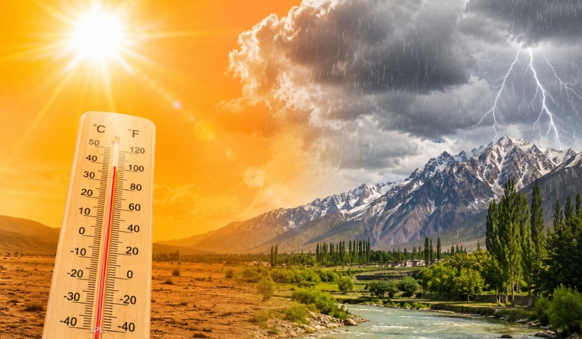 ملک کے بیشتر علاقوں میں گرمی برقرار
