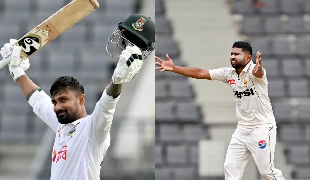 Pak Vs Ban: پہلے دن کے کھیل کا اختتام