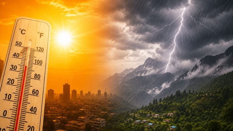 ملک کے بیشتر علاقوں میں شدید گرمی برقرار