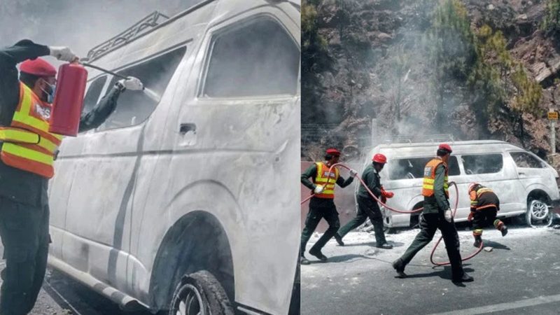مری ایکسپریس وے حادثہ: 10 افراد جاں بحق