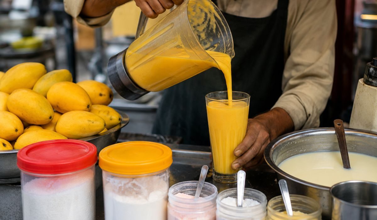 کیمیکلز سے تیار آم شیک صحت کے لیے خطرہ