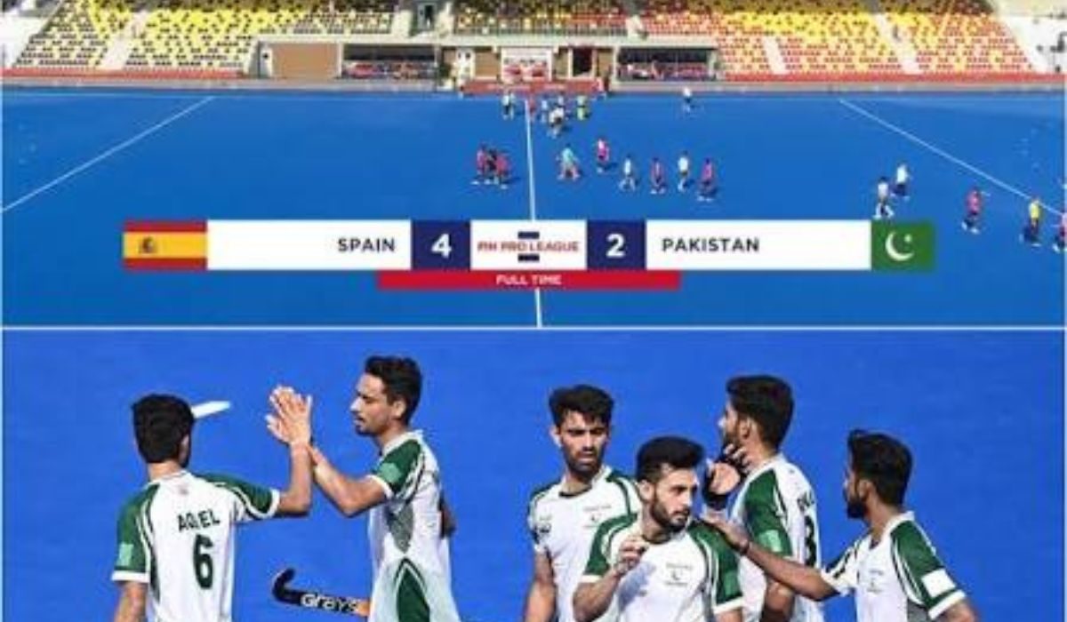 اسپین کی پاکستان کو 4-2 سے شکست