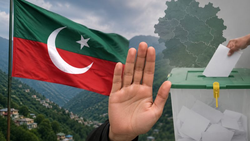 PTI کا آزاد کشمیر انتخابات کے بائیکاٹ کا اعلان