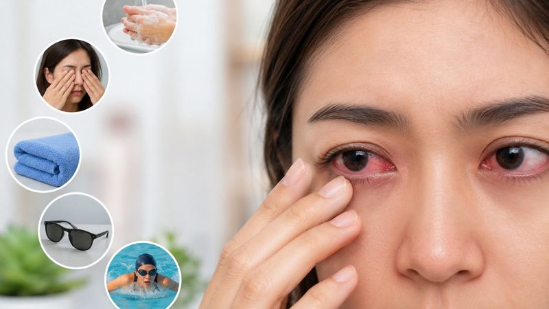 گرمیوں میں آشوبِ چشم سے بچاؤ کی تدابیر