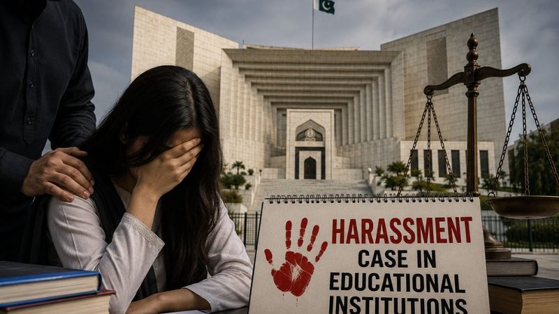 تعلیمی اداروں میں ہراسانی ناقابل برداشت