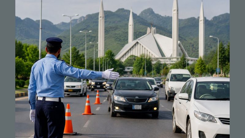 غیرملکی وفود آمد: اسلام آباد میں آج ٹریفک ڈائیورشنز
