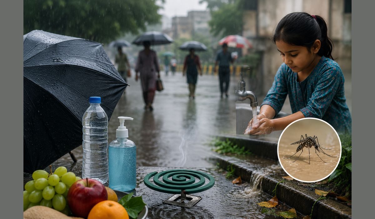 بارشوں کے موسم میں احتیاطی تدابیر