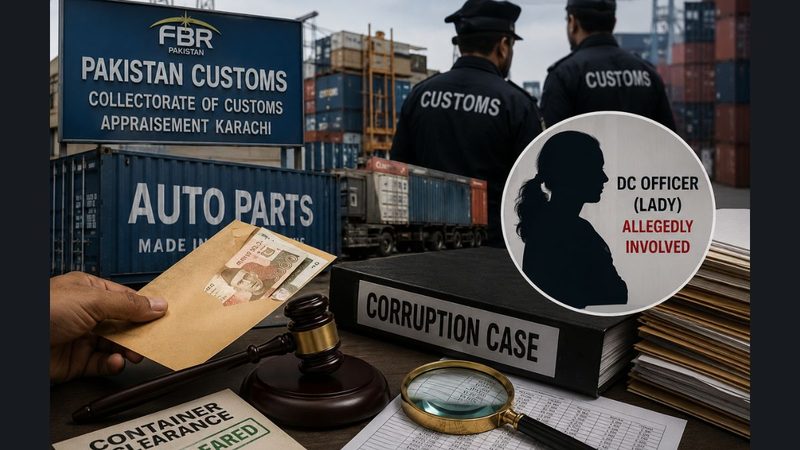 کراچی کسٹمز میں مبینہ کرپشن پر تحقیقات کا مطالبہ